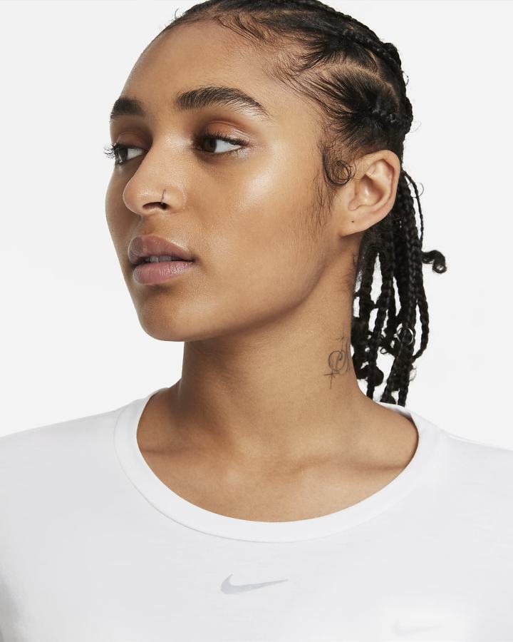 Camisas Nike Dri-FIT UV One Luxe Standard Fit Long-Sleeve Top Mujer Blancas | MSBCD-1740