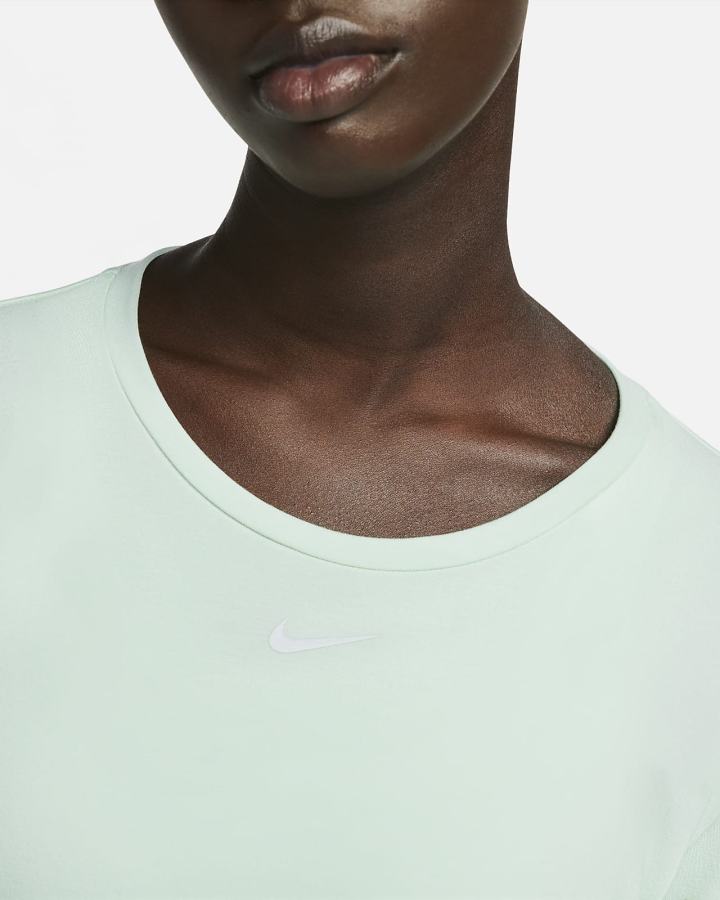 Camisas Nike Dri-FIT UV One Luxe Standard Fit Long-Sleeve Top Mujer Verde Menta | VAUSW-5908