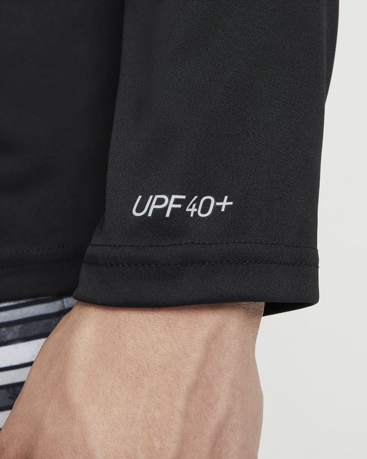 Camisas Nike Essential Long-Sleeve Hydroguard Swim Hombre Negras | UQMHA-2986