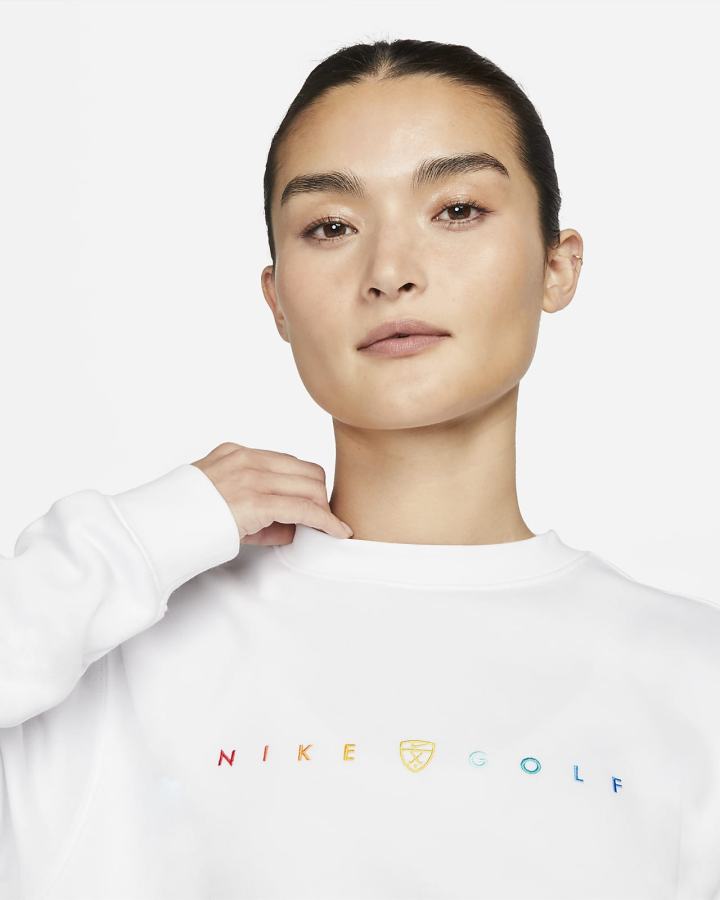 Camisas Nike Golf Crew Top Mujer Blancas | XUCPY-8914