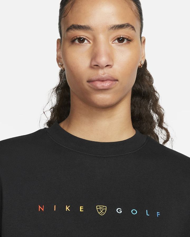 Camisas Nike Golf Crew Top Mujer Negras | VFODC-1952