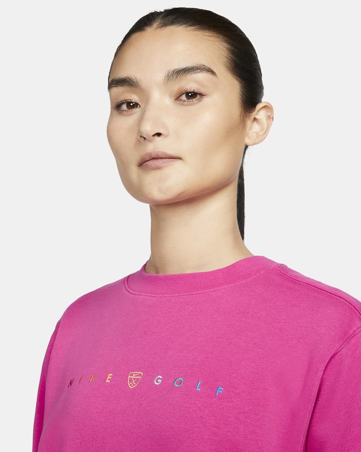 Camisas Nike Golf Crew Top Mujer Rosas | TGYWL-1260