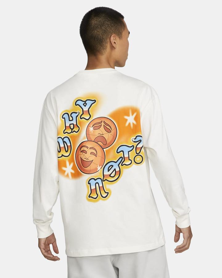 Camisas Nike Jordan 'Why Not' Long-Sleeve Top Hombre Blancas | NBKJI-1493