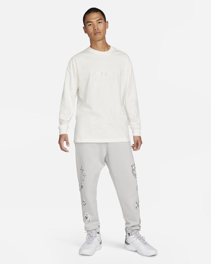 Camisas Nike Jordan 'Why Not' Long-Sleeve Top Hombre Blancas | NBKJI-1493