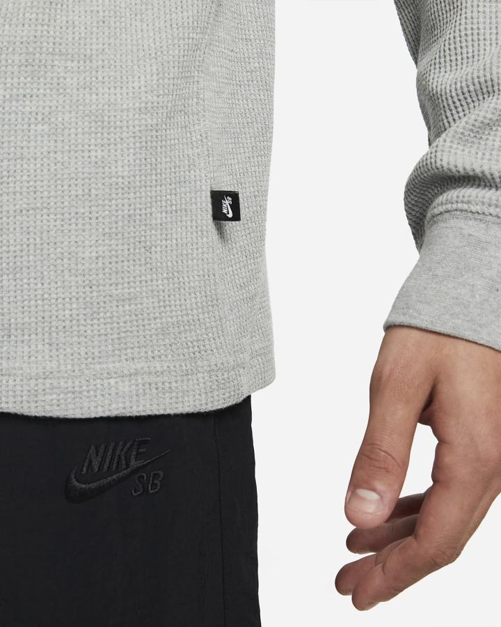 Camisas Nike SB Long-Sleeve Skate Thermal Hombre Gris Oscuro | BZPLA-6284