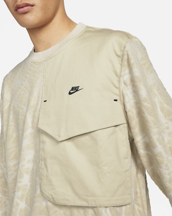 Camisas Nike Sportswear Dri-FIT ADV Tech Pack Long-Sleeve Top Hombre Marrones Claro Negras | HMFVC-7041