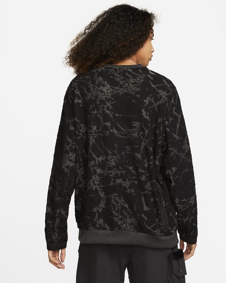 Camisas Nike Sportswear Dri-FIT ADV Tech Pack Long-Sleeve Top Hombre Negras Gris Negras | LOBZN-2401