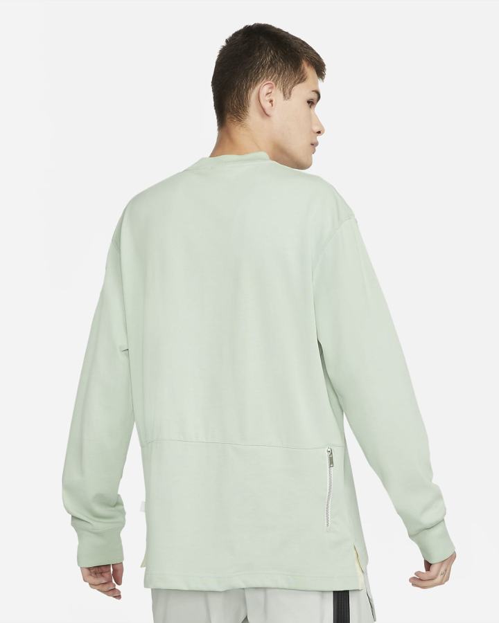 Camisas Nike Sportswear Style Essentials Long-Sleeve Mock Neck Top Hombre Plateadas | KDUSO-5367