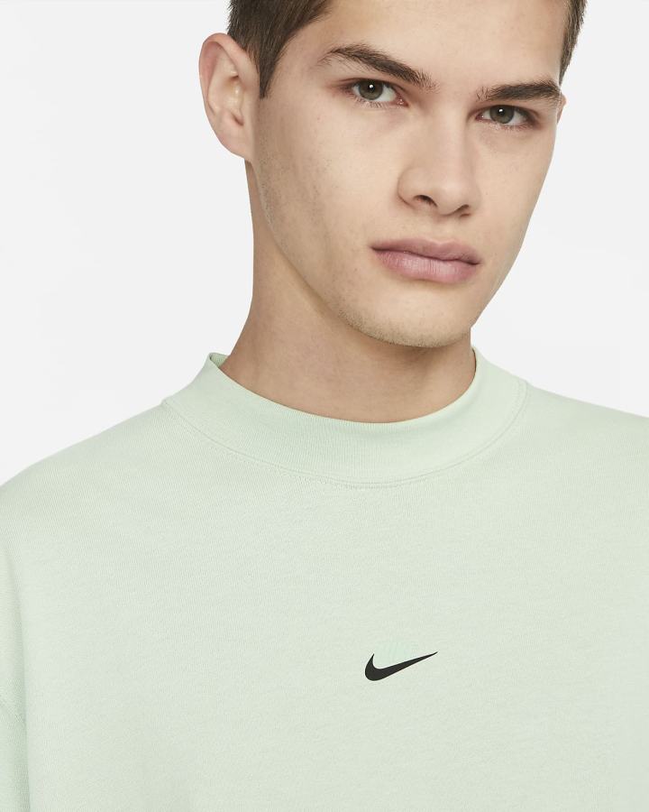 Camisas Nike Sportswear Style Essentials Long-Sleeve Mock Neck Top Hombre Plateadas | KDUSO-5367