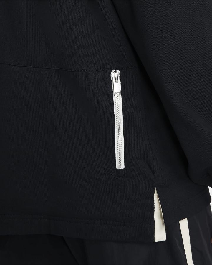 Camisas Nike Sportswear Style Essentials Long-Sleeve Mock Neck Top Hombre Negras Plateadas | TDEGF-5723