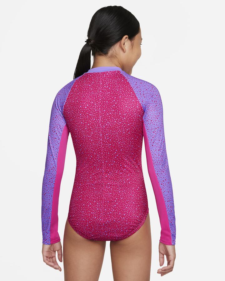 Camisas Nike Water Dots Kids Long-Sleeve One Piece Niña Rosas | JANGX-9813