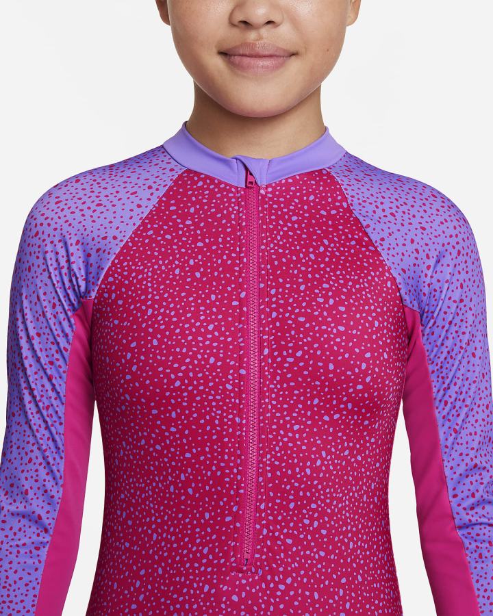 Camisas Nike Water Dots Kids Long-Sleeve One Piece Niña Rosas | JANGX-9813