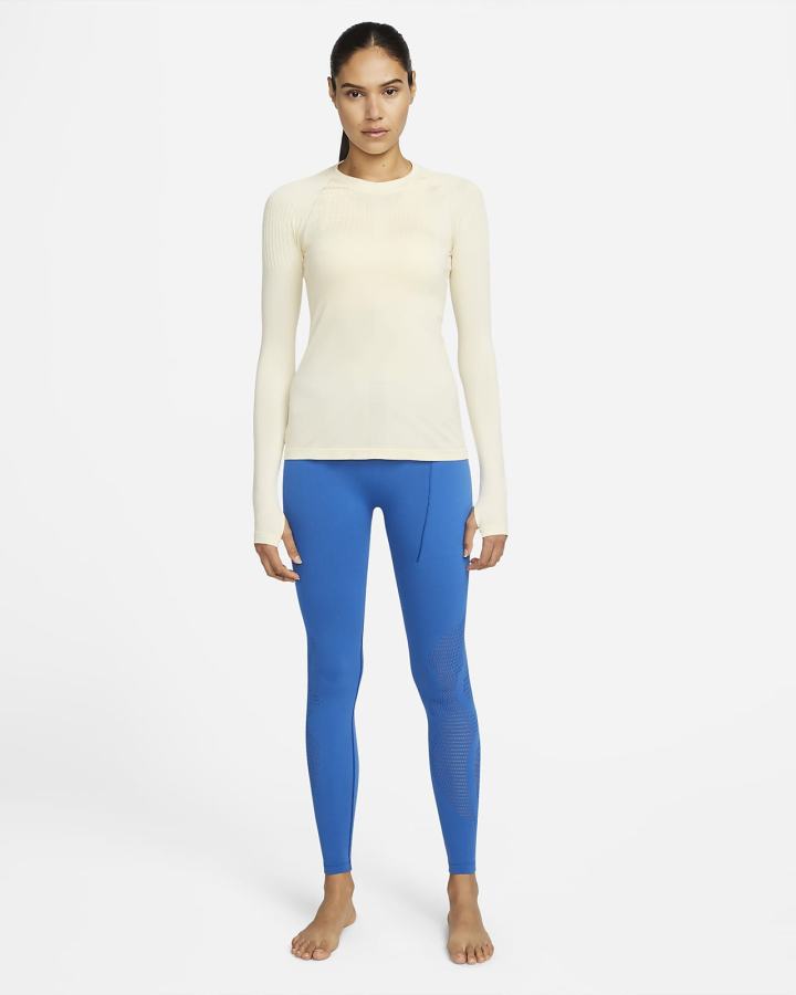 Camisas Nike x MMW Long-Sleeve Top Mujer Beige | FCHEY-3980