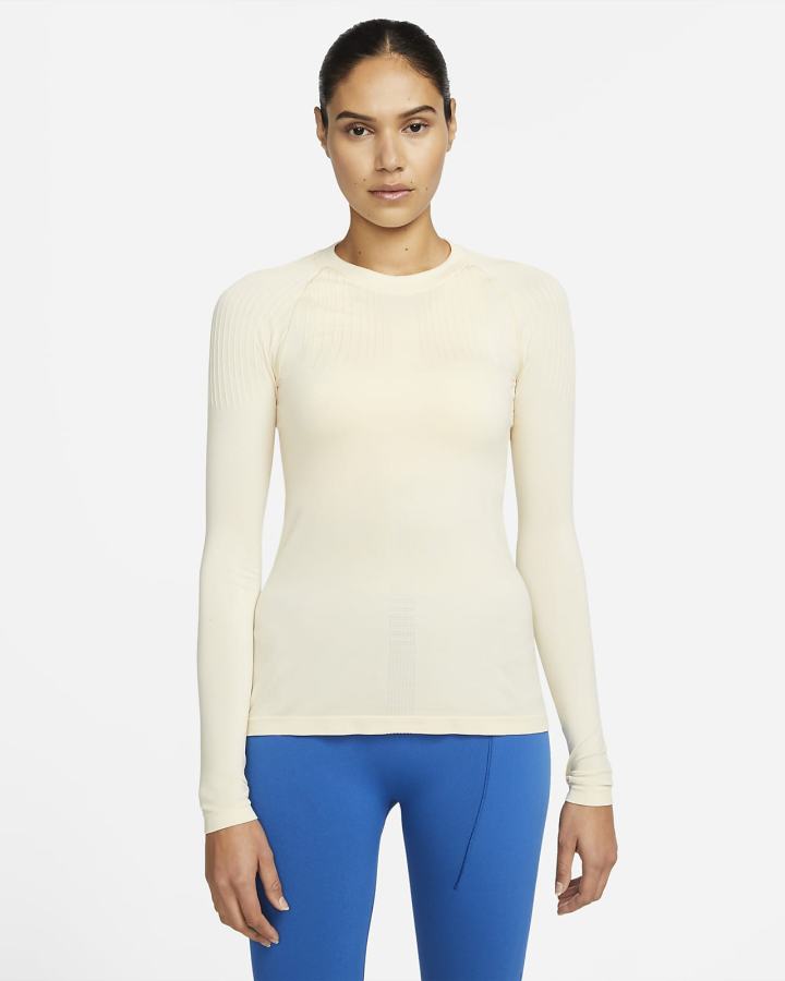 Camisas Nike x MMW Long-Sleeve Top Mujer Beige | FCHEY-3980