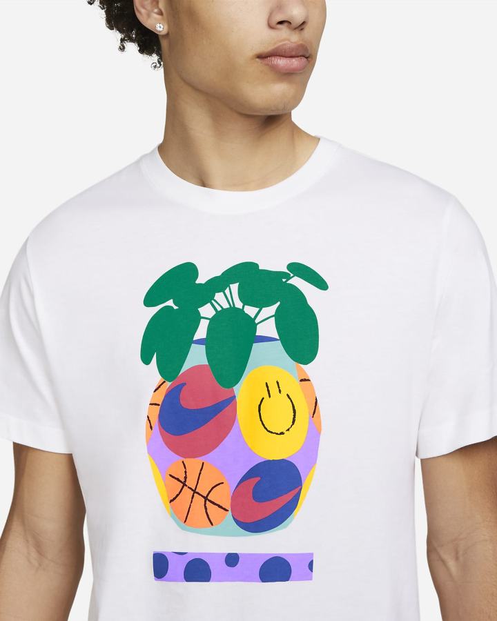 Camiseta Nike A.I.R. Basketball Hombre Blancas | OTAGC-6728