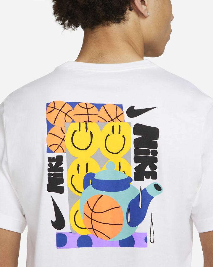 Camiseta Nike A.I.R. Basketball Hombre Blancas | OTAGC-6728