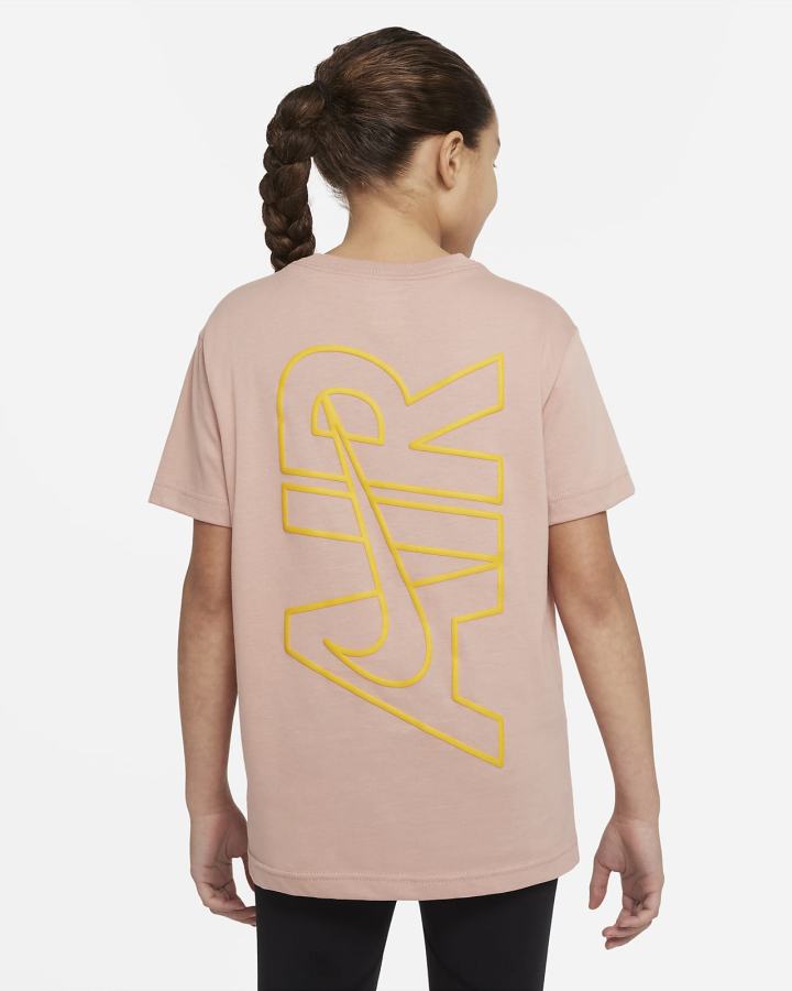 Camiseta Nike Air Kids Niña Rosas | GSTKW-3489