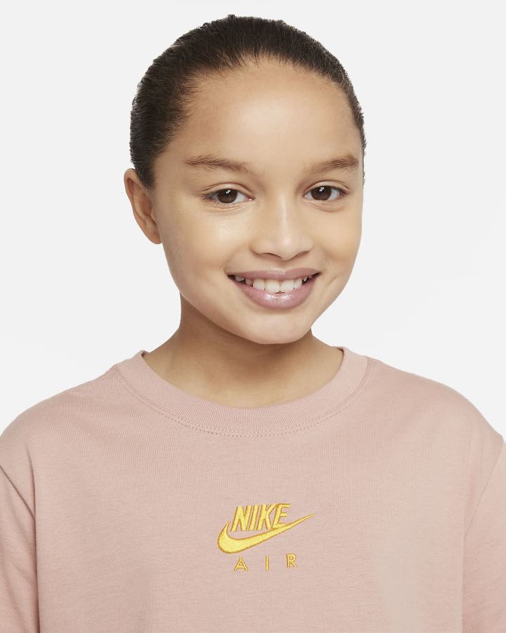 Camiseta Nike Air Kids Niña Rosas | GSTKW-3489
