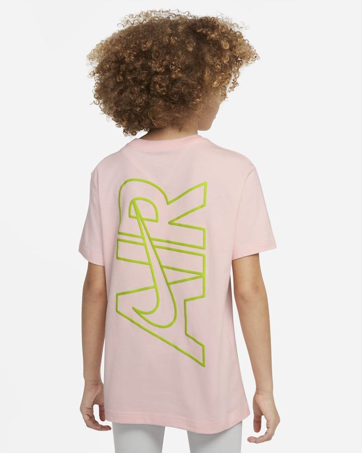 Camiseta Nike Air Kids Niña Rosas | KCEZN-1094