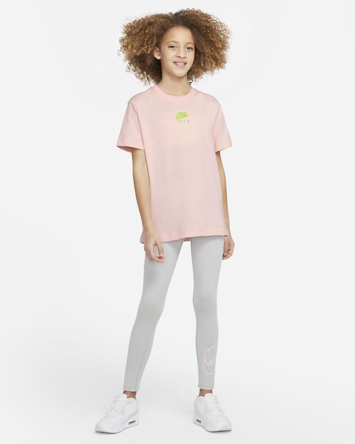 Camiseta Nike Air Kids Niña Rosas | KCEZN-1094