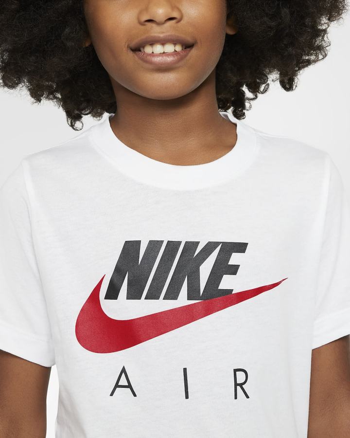 Camiseta Nike Air Kids Niño Blancas Rojas | TIJUG-1294