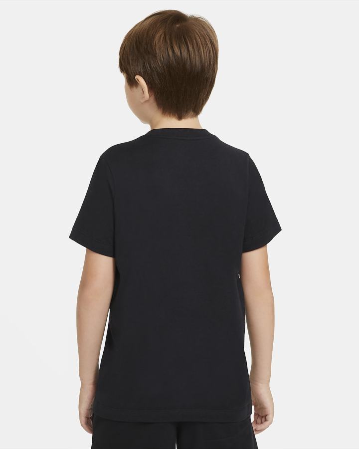 Camiseta Nike Air Kids Niño Negras | LABPU-4871