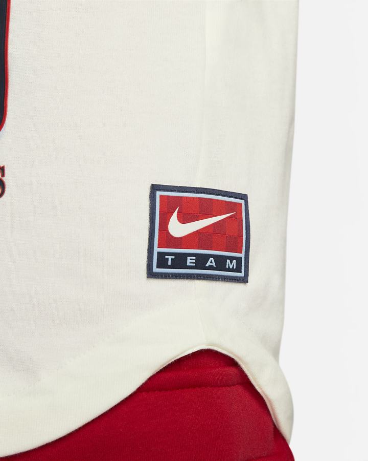 Camiseta Nike Americana Top Hombre Rojas | RMNOT-7634