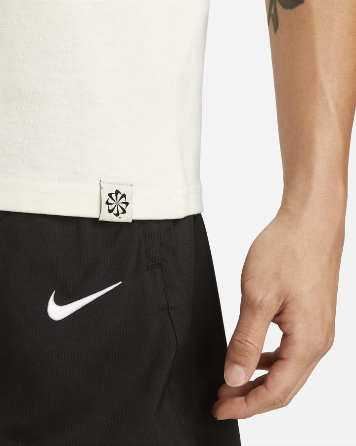 Camiseta Nike Basketball Hombre Blancas | FDSMU-3056