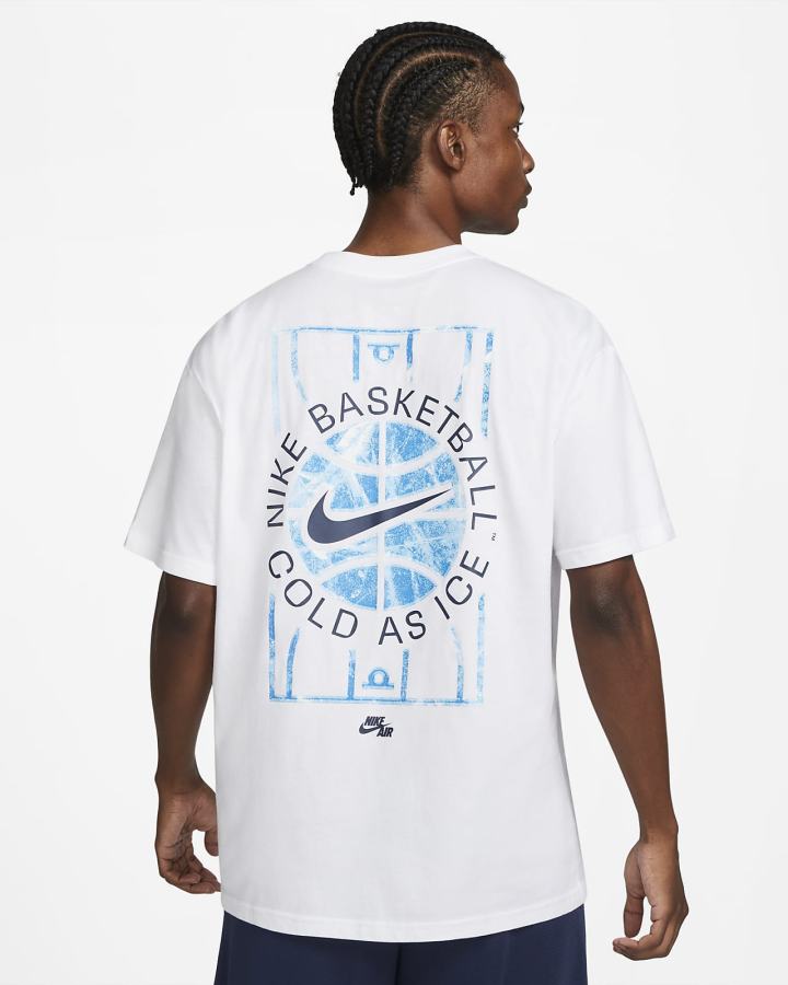 Camiseta Nike Basketball Hombre Blancas | ZCVUL-8062