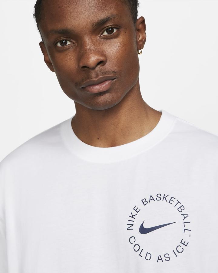 Camiseta Nike Basketball Hombre Blancas | ZCVUL-8062