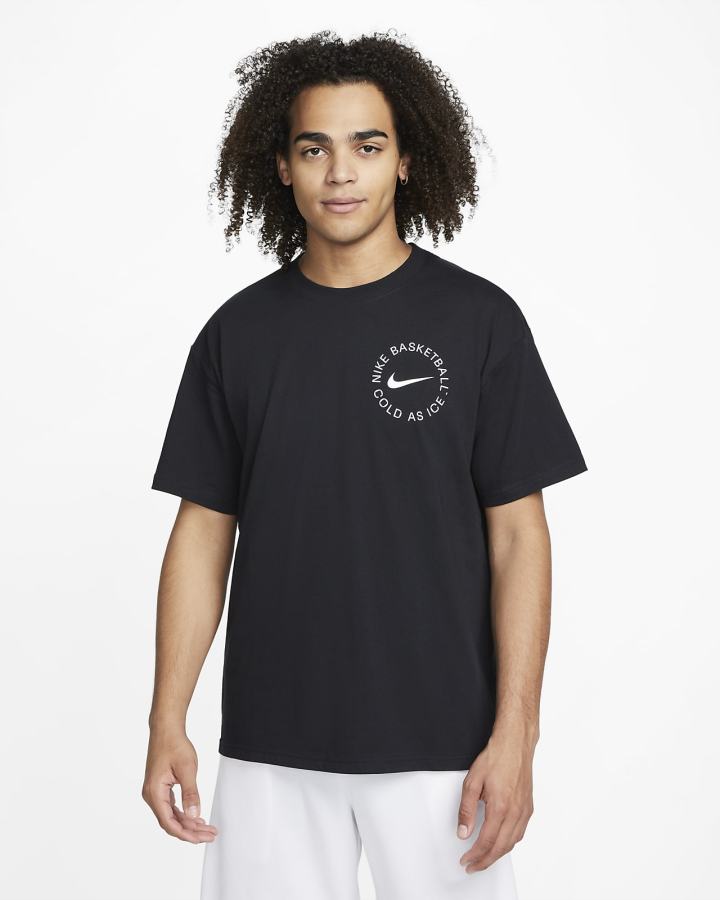 Camiseta Nike Basketball Hombre Gris | NPCQH-9478