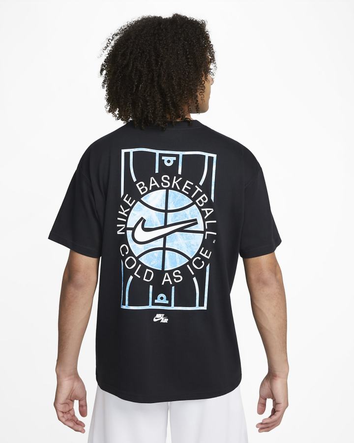 Camiseta Nike Basketball Hombre Negras | RTNJB-4137