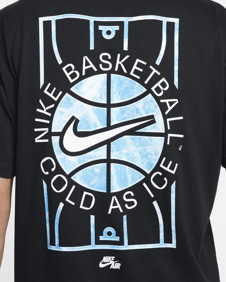 Camiseta Nike Basketball Hombre Negras | RTNJB-4137