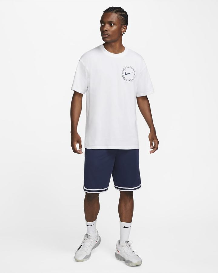 Camiseta Nike Basketball Hombre Negras | RTNJB-4137