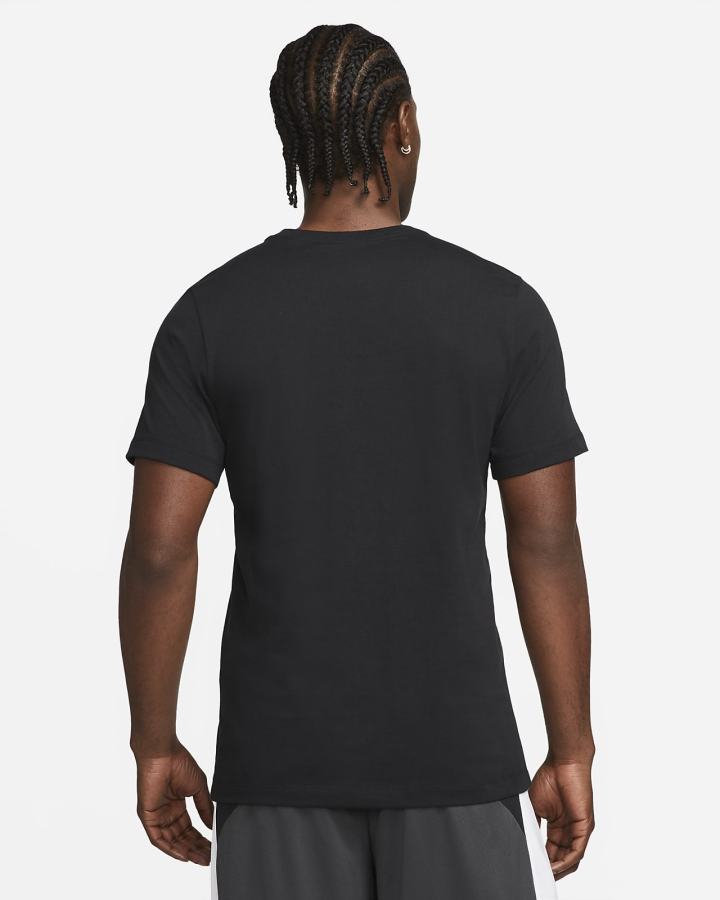 Camiseta Nike Basketball Hombre Negras | XIVSM-7921