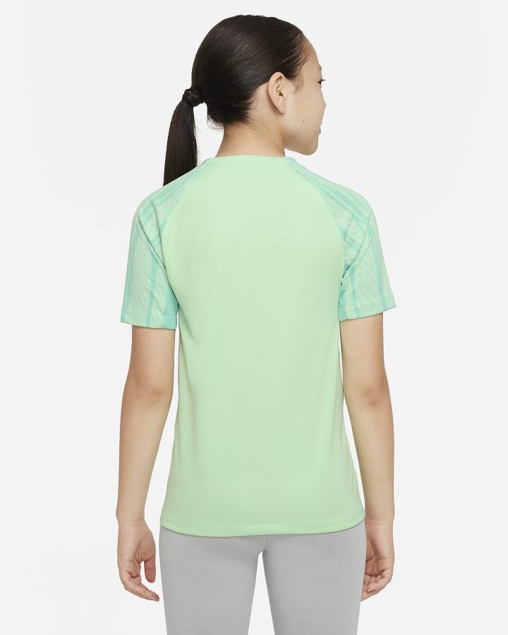 Camiseta Nike Brasil Strike Kids Dri-FIT Short-Sleeve Soccer Top Niña Azules | ZABCE-3284