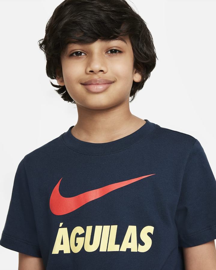 Camiseta Nike Club América Kids Niño Azul Marino | CWBYS-6402