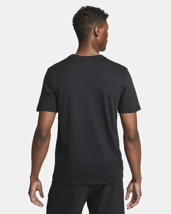 Camiseta Nike Court Dri-FIT Rafa Tennis Hombre Negras | JFOZU-4758