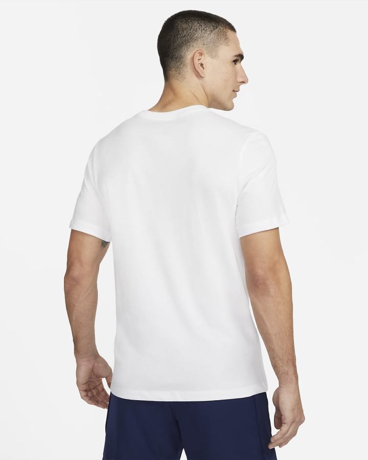 Camiseta Nike Court Dri-FIT Swoosh Tennis Hombre Blancas | PSBUH-3765