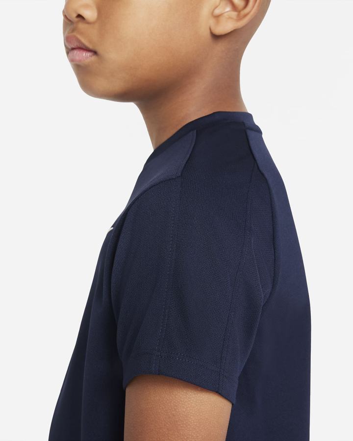 Camiseta Nike Court Dri-FIT Victory Kids Short-Sleeve Tennis Top Niño Obsidian Blancas | OTEHY-0591
