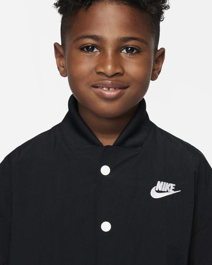 Camiseta Nike Culture of Basketball Kids Warm-Up Shirt Niño Negras Blancas | VQCRE-8216