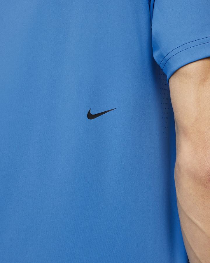 Camiseta Nike Dri-FIT ADV A.P.S. Short-Sleeve Fitness Top Hombre Azules Claro | VCGXD-4975
