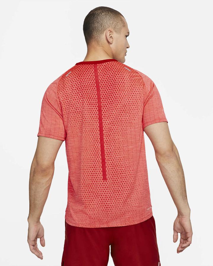 Camiseta Nike Dri-FIT ADV TechKnit Ultra Short-Sleeve Hombre Rojas Claro | GAKYQ-5274