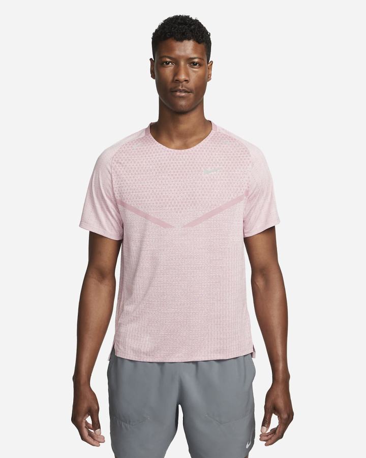 Camiseta Nike Dri-FIT ADV TechKnit Ultra Short-Sleeve Hombre Rosas | KGDPU-3725