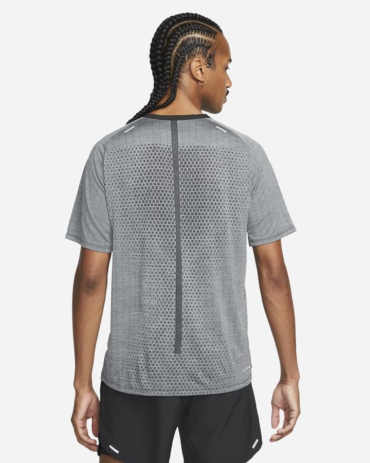 Camiseta Nike Dri-FIT ADV TechKnit Ultra Short-Sleeve Hombre Negras Gris | TYWIA-4389