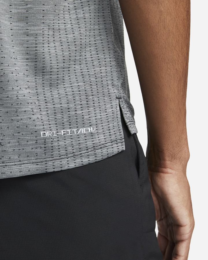 Camiseta Nike Dri-FIT ADV TechKnit Ultra Short-Sleeve Hombre Negras Gris | TYWIA-4389