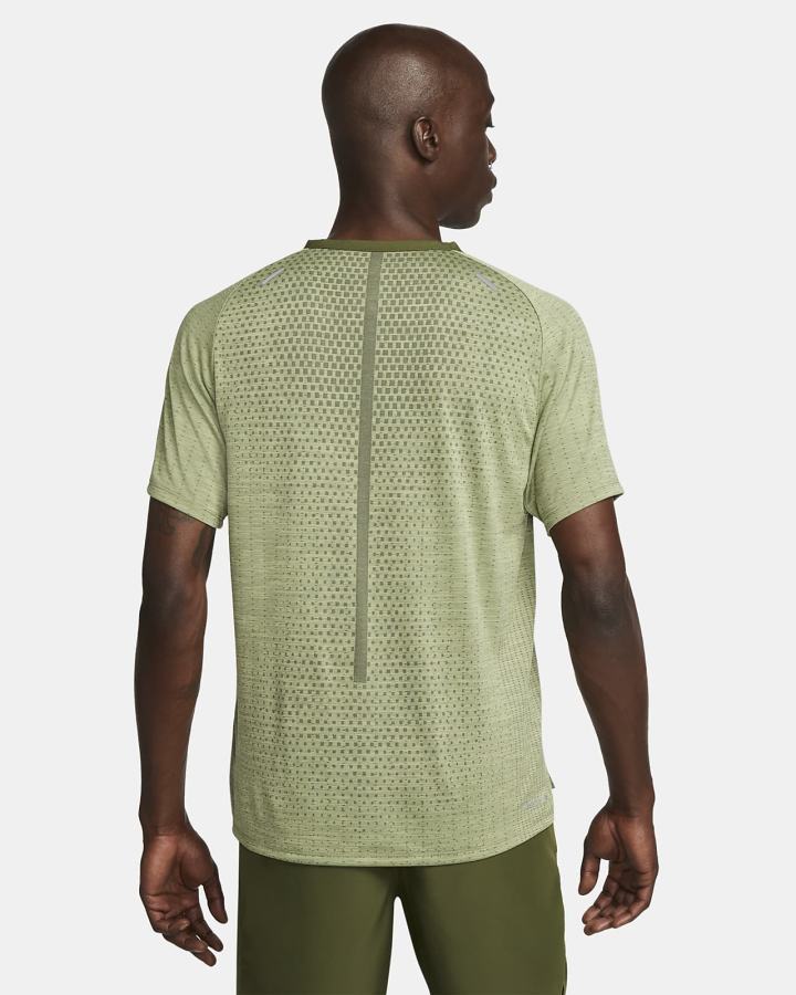 Camiseta Nike Dri-FIT ADV TechKnit Ultra Short-Sleeve Hombre Verde | WLBVK-8065