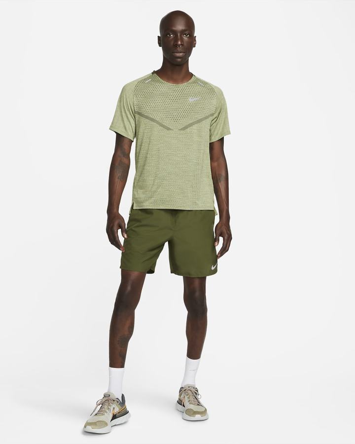 Camiseta Nike Dri-FIT ADV TechKnit Ultra Short-Sleeve Hombre Verde | WLBVK-8065