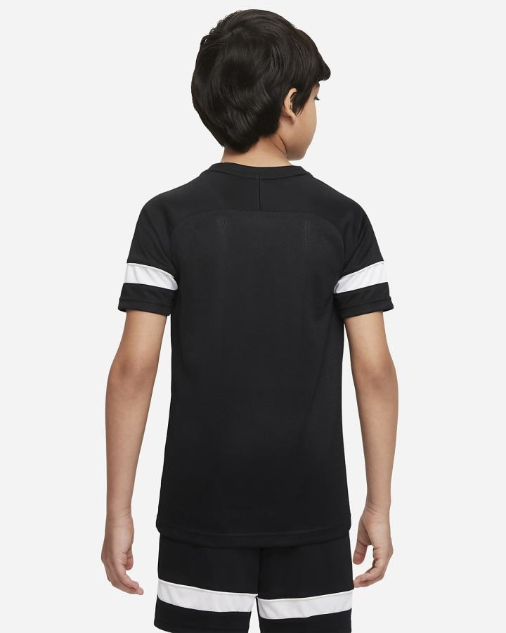 Camiseta Nike Dri-FIT Academy Kids Short-Sleeve Soccer Top Niño Negras Blancas | CJADY-4986