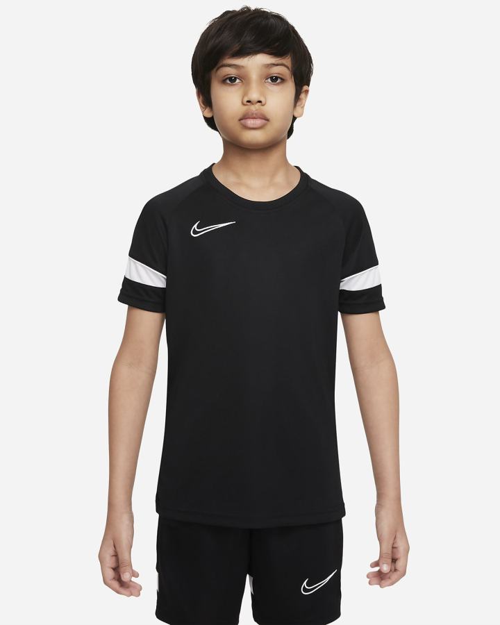 Camiseta Nike Dri-FIT Academy Kids Short-Sleeve Soccer Top Niño Obsidian Blancas Azul Real Azules Blancas | DLKIQ-4530